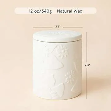 LA JOLIE MUSE Sandalwood Rose Candle - Eco-Friendly Luxury