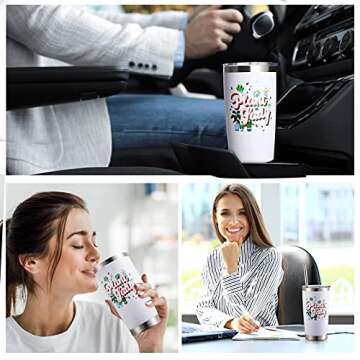 Cactus Mug for Plant Lovers - 20oz Insulated Travel Cup