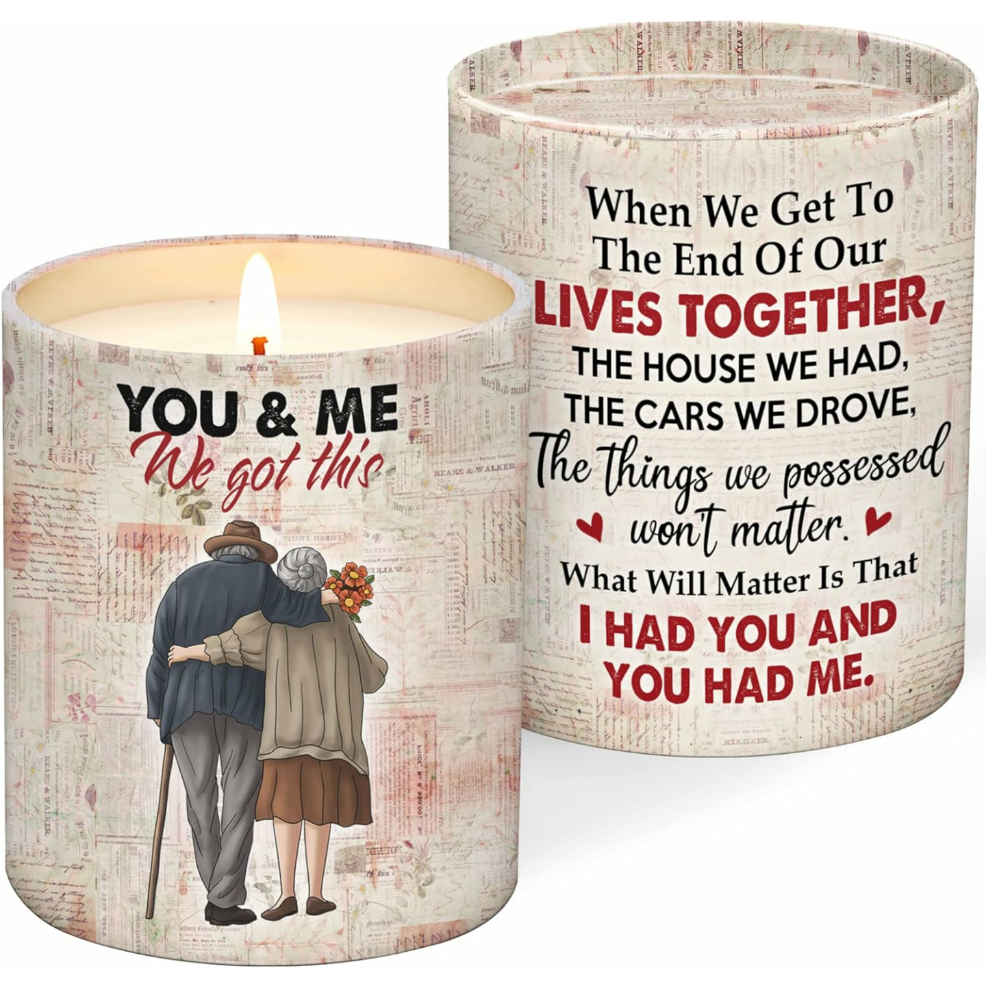 Romantic Lavender Candle Gift for Celebrations