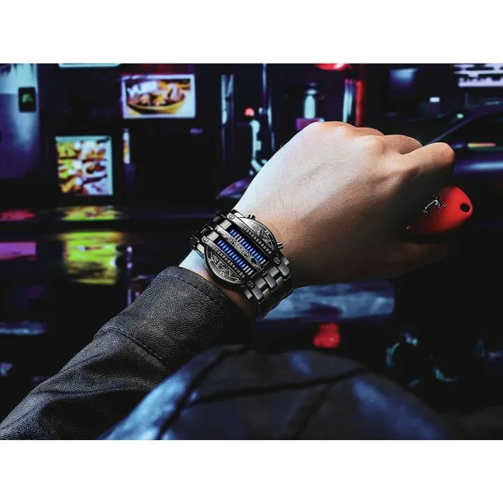 Digital Classic Creative Fashion Watches for Style Enthusiasts
