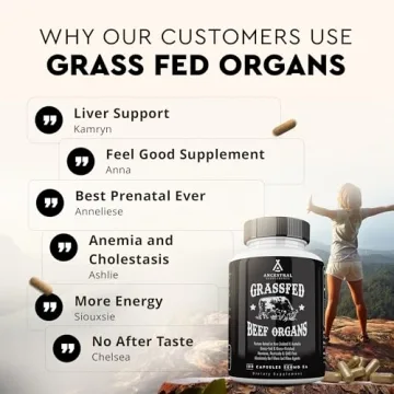 Grass Fed Beef Organ Supplement for Whole Body Wellness