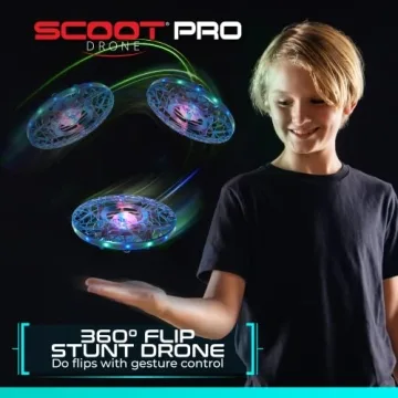Force1 Scoot Pro Drone - Induction Mini Flying Toy