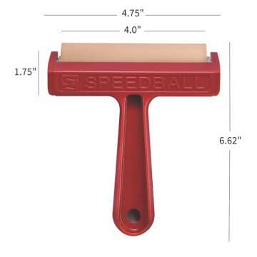 Speedball Art Products Company 004117 004117 Soft Rubber Brayer