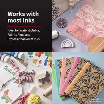 Speedball Art Products Company 004117 004117 Soft Rubber Brayer