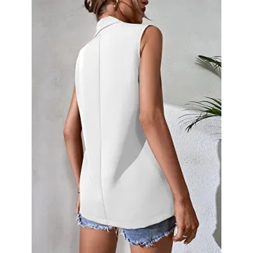 Febriajuce Women's Casual Oversized Blazer for Work and Play