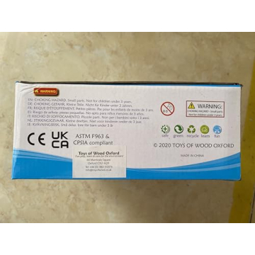 TOWO Wooden Geometric Shapes Educational Toy Set for Kids