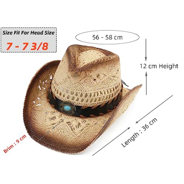 Stylish Pro Celia Cowgirl Straw Hat for All Occasions