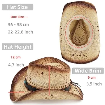 Stylish Pro Celia Cowgirl Straw Hat for All Occasions