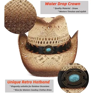 Stylish Pro Celia Cowgirl Straw Hat for All Occasions
