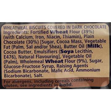 McVities Plain Chocolate Digestives 10.5 oz - 300g