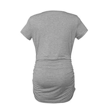 Stylish Maternity Tunic - 3-Pack Comfort Tops for Moms