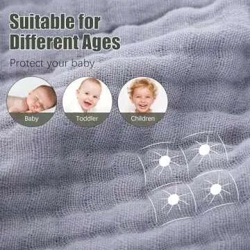 Spotted Play 2 Pack Hooded Baby Towels - 100% Muslin Cotton for Newborns, Infants, Toddlers - Large 32x32Inch Size - Highly Absorbent and Essential for Newborn Care, Green and Grey