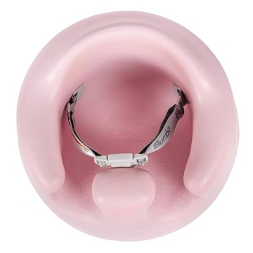 Bumbo Baby Floor Seat - Portable Activity Chair in Cradle Pink
