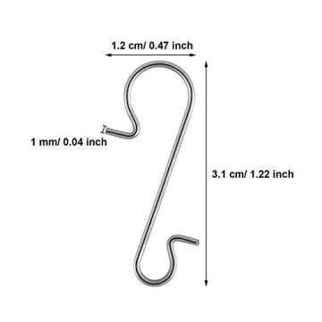 Tatuo 201 Pieces Christmas Ornament Hooks - Perfect for Holiday Decoration!