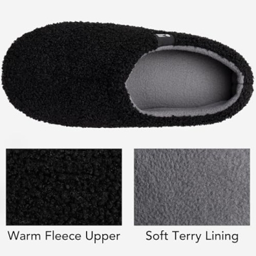RockDove Women's Teddy Fleece Closed Back Slipper