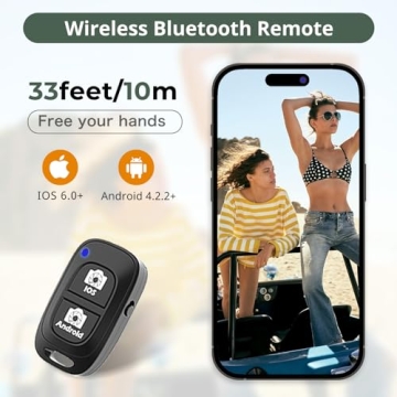 Versatile Eicaus Adjustable 72'' Tripod with Remote Control