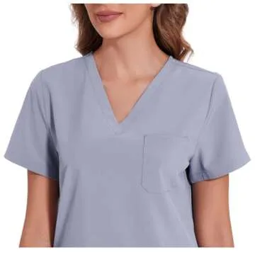 Stylish COZYFIT Scrubs Set for Women - Comfort & Functionality