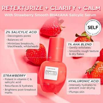 Glow Recipe Strawberry Smooth Serum for Radiant Skin