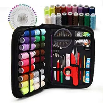 Sewing Kit - Comprehensive DIY Supplies for All Skill Levels