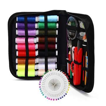 Comprehensive Sewing Kit for Beginners and Travelers