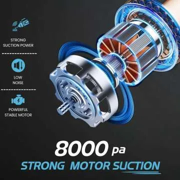 Portable 4-in-1 Car Vacuum & Tire Inflator