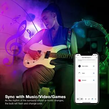 Smart Color Changing LED Light Bulbs with App Control