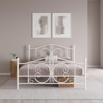 DHP Bombay Metal Platform Bed: Stylish & Sturdy Design