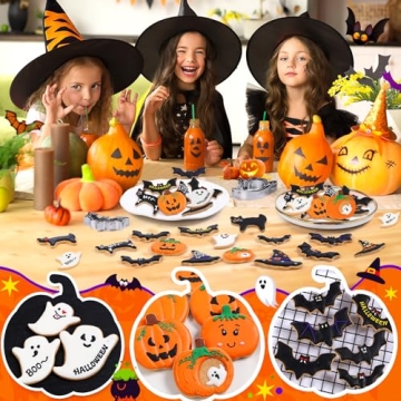 15-Piece Halloween Cookie Cutters Set for Spooky Baking