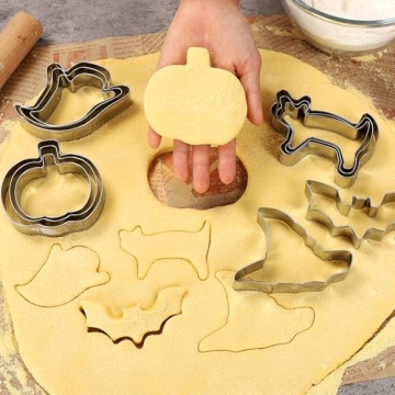15-Piece Halloween Cookie Cutters Set for Spooky Baking