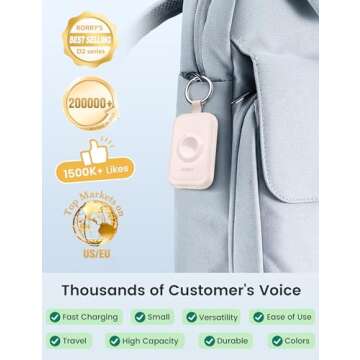 RORRY Charger for Apple Watch Series 9, 2500mAh Fast Charging Portable Charger for iWatch, Travel Charger with Built-in USB C Cable for Apple Watch Ultra Series 9 8 7 6 5 4 3 2 SE Accessories, Pink