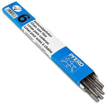Pferd 7/32" Premium Round Chainsaw Files - Durable Dozen for Efficient Sharpening