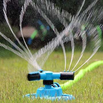 VIPAMZ Kids sprinklers for Yard Outdoor Activities-Spray waterpark Backyard Water Toys for Kids-Spla...