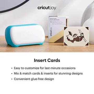 DIY Cricut Joy Insert Cards - Black/Red, Perfect for Special Events