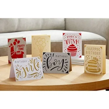 DIY Cricut Joy Insert Cards - Black/Red, Perfect for Special Events
