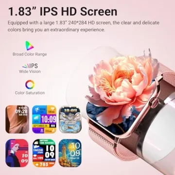 Trendia Smart Watch for Women with Bluetooth Calling