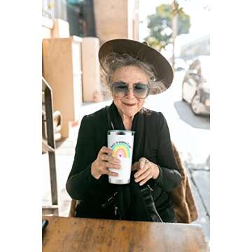 Grandma Coffee Mug Grandma Tumbler with Lid And Straw 20 Ounce - Best Grandma Gifts for Grandma Birthday Gifts for Gigi Grandma Coffee Tumbler Gigi Mothers Day Gifts for Grammy Gift Ideas Gift Grandma