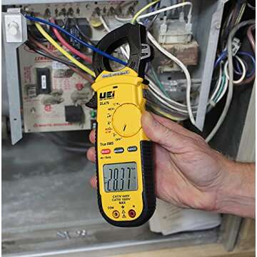 UEI DL479 True RMS Clamp Meter for HVAC/R Applications