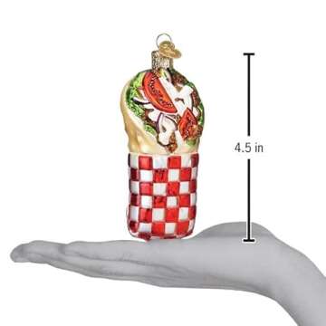 Old World Christmas Glass Blown Ornament for Holiday Cheer