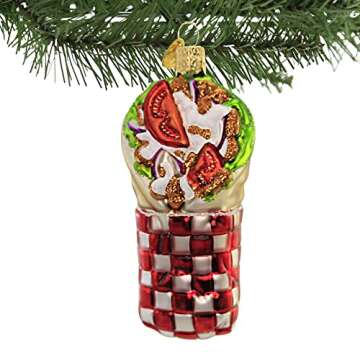 Old World Christmas Glass Blown Ornament for Holiday Cheer