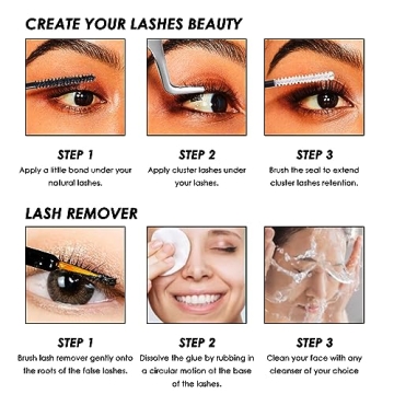 Lash Clusters DIY Lash Extensions Kit – 320pcs of Flawless Elegance
