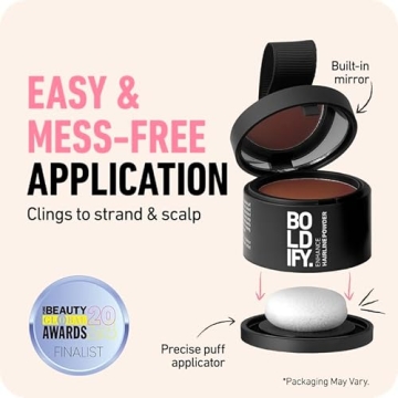 BOLDIFY Hairline Powder for Instant Grey Coverage
