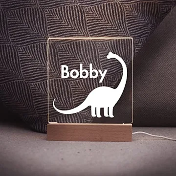 Personalized Night Light for Kids - Custom Nursery Decor