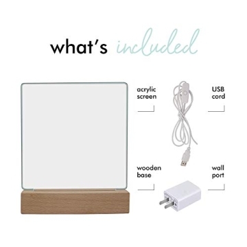 Personalized Night Light for Kids - Custom Nursery Decor