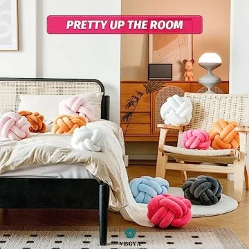 VBGYA Knot Pillow Ball - Stylish Home Cushion for All Ages