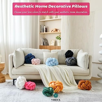 VBGYA Knot Pillow Ball - Stylish Home Cushion for All Ages