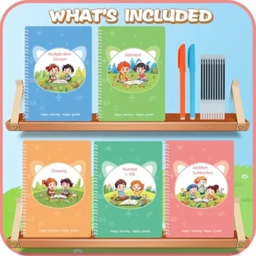 Magic Practice Copybooks for Kids - Reusable Learning Set