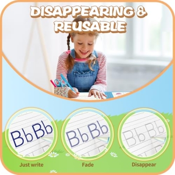 Magic Practice Copybooks for Kids - Reusable Learning Set