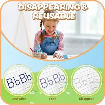 Magic Practice Copybooks for Kids - Reusable Learning Set