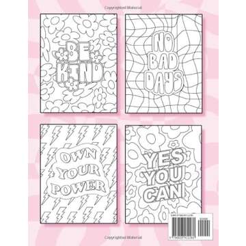 Y2K Girl Coloring Book: Preppy Aesthetic Art for All Ages