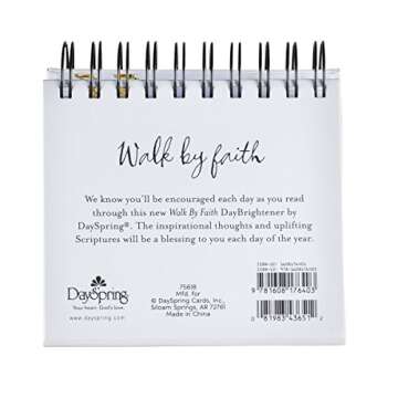 Walk by Faith: II Corinthians 5:7 - an Inspirational Dayspring DayBrightener - Perpetual Calendar
